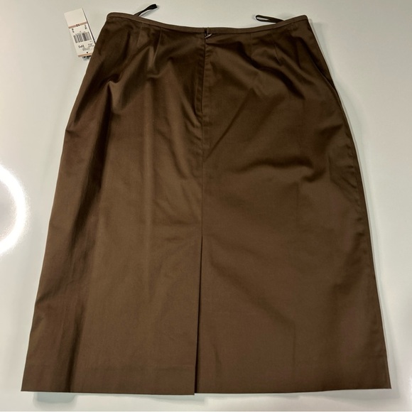 NWT Evan Picone Suit Women’s 12 Brown Floral 2 Piece Professional Business New - Picture 15 of 16